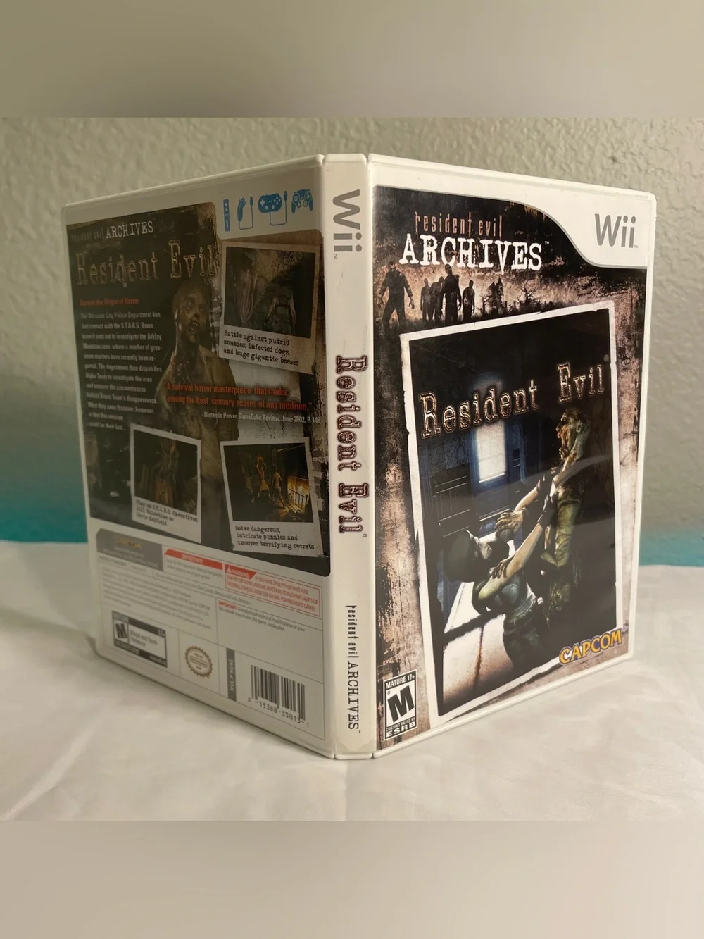 Resident Evil Archives: Resident Evil (Nintendo Wii, 2009) Complete CIB Tested